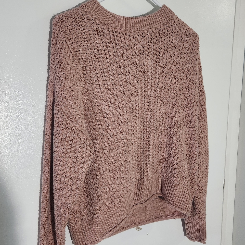 Women's Knit Sweater - Pink